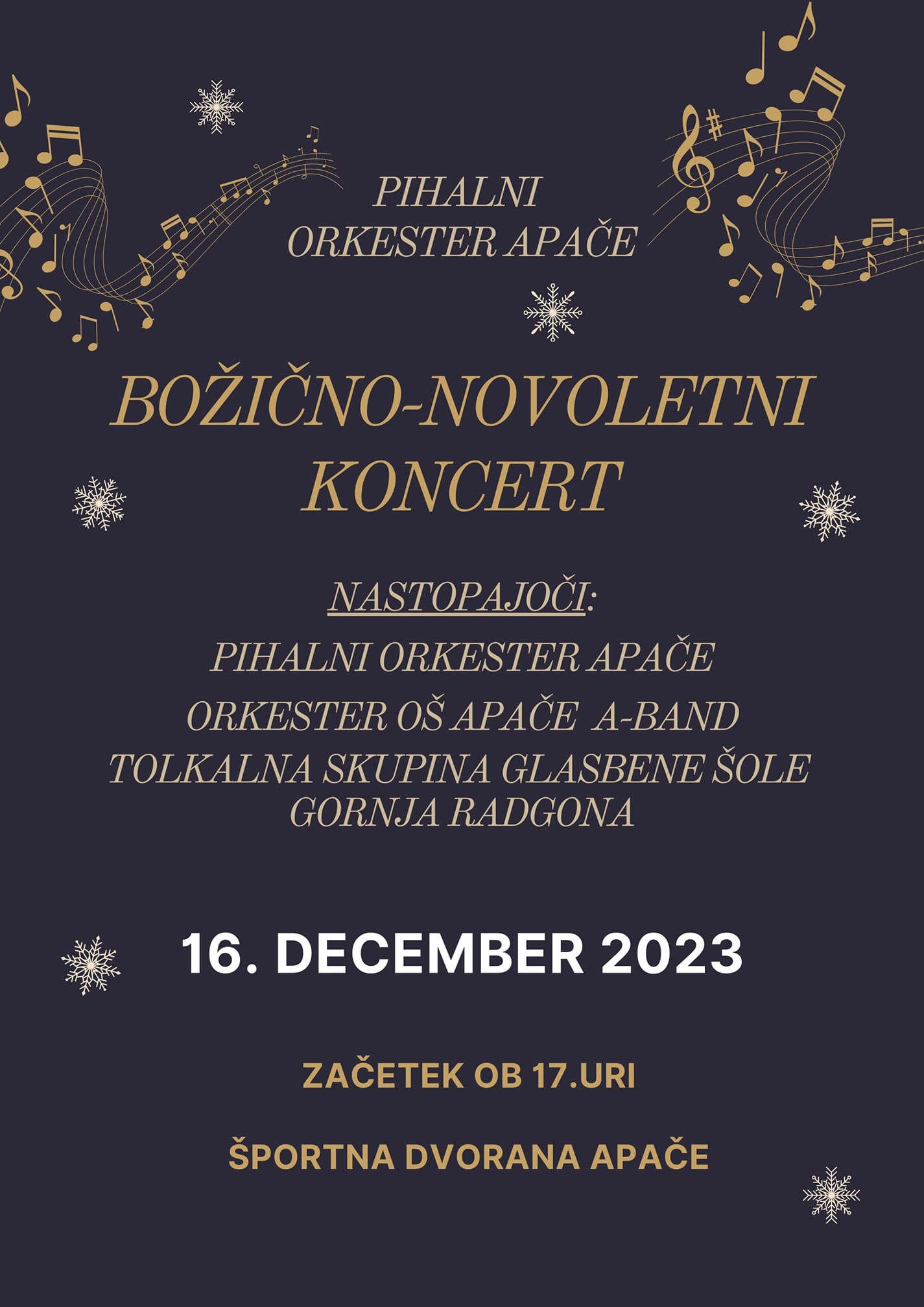 KONCERT - PIHALNI ORKESTER APAČE